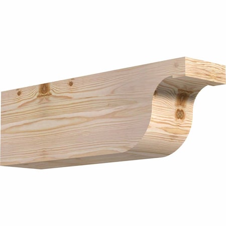 Ekena Millwork Del Monte Smooth Rafter Tail, Douglas Fir, 5 1/2"W x 8"H x 24"L RFT06X08X24DEL00SDF